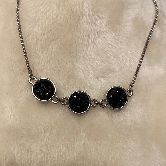 ♥️ Elegant Black Stone adjustable bracelet - Picture 2 of 4